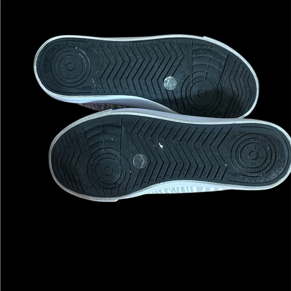 L&D from Aldi kids Zebra Print Sneakers